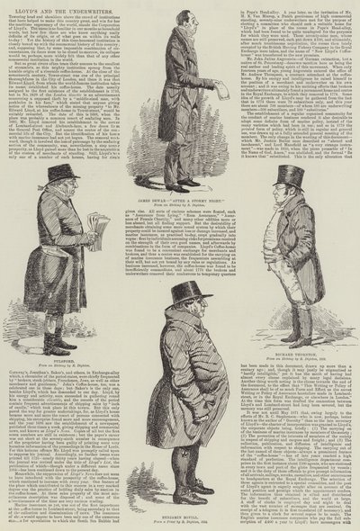 Lloyd e os subscritores de Richard Dighton
